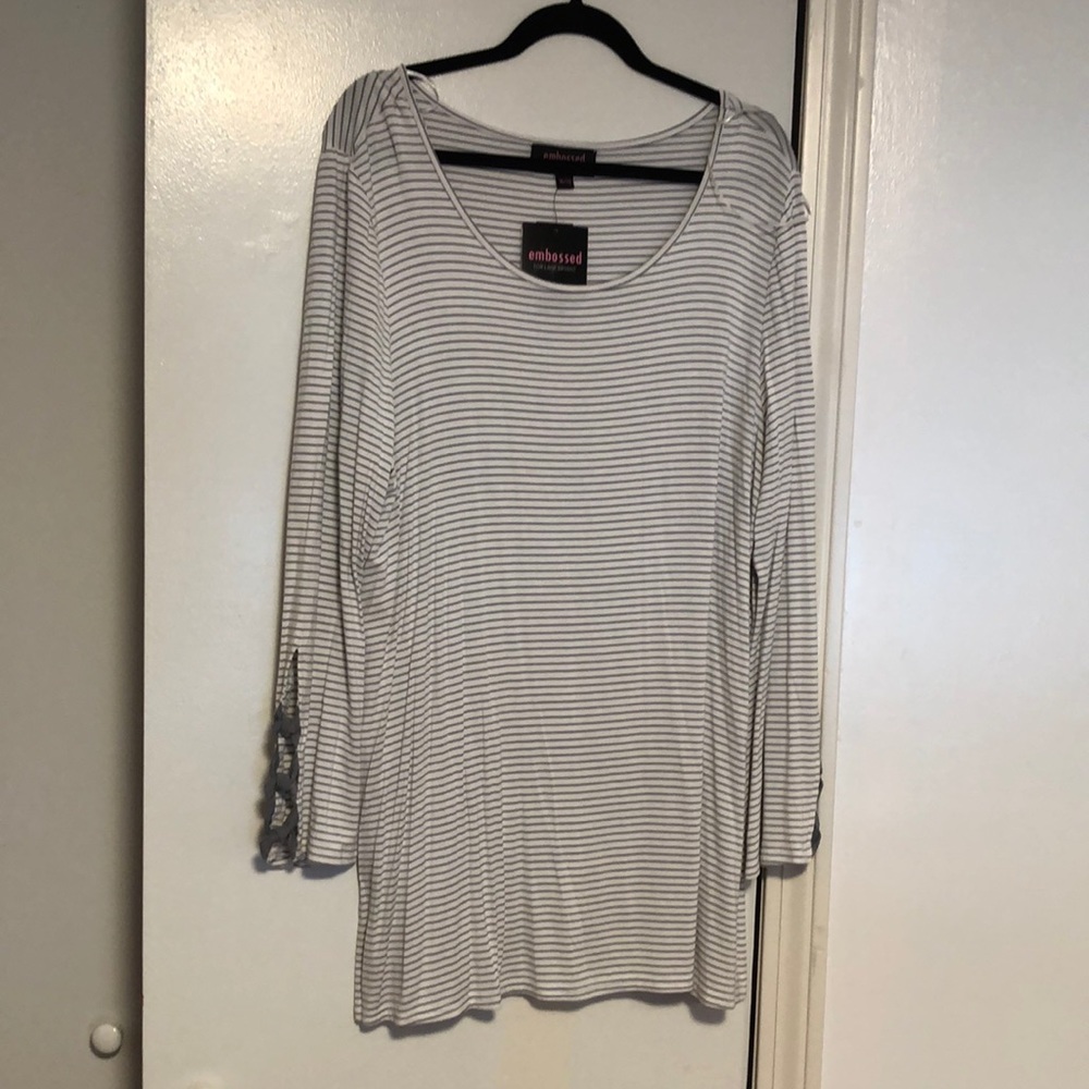 Striped tunic